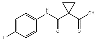 1-((4-fluorofenil) carbamoil) ciclopropanecarboxilic acid CAS nr .:849217-48-7